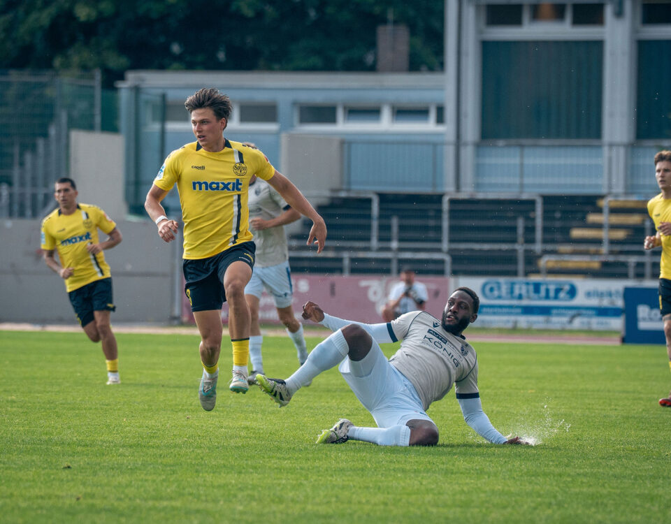 Patrick Scheder im Spiel gegen Carl Zeiss Jena