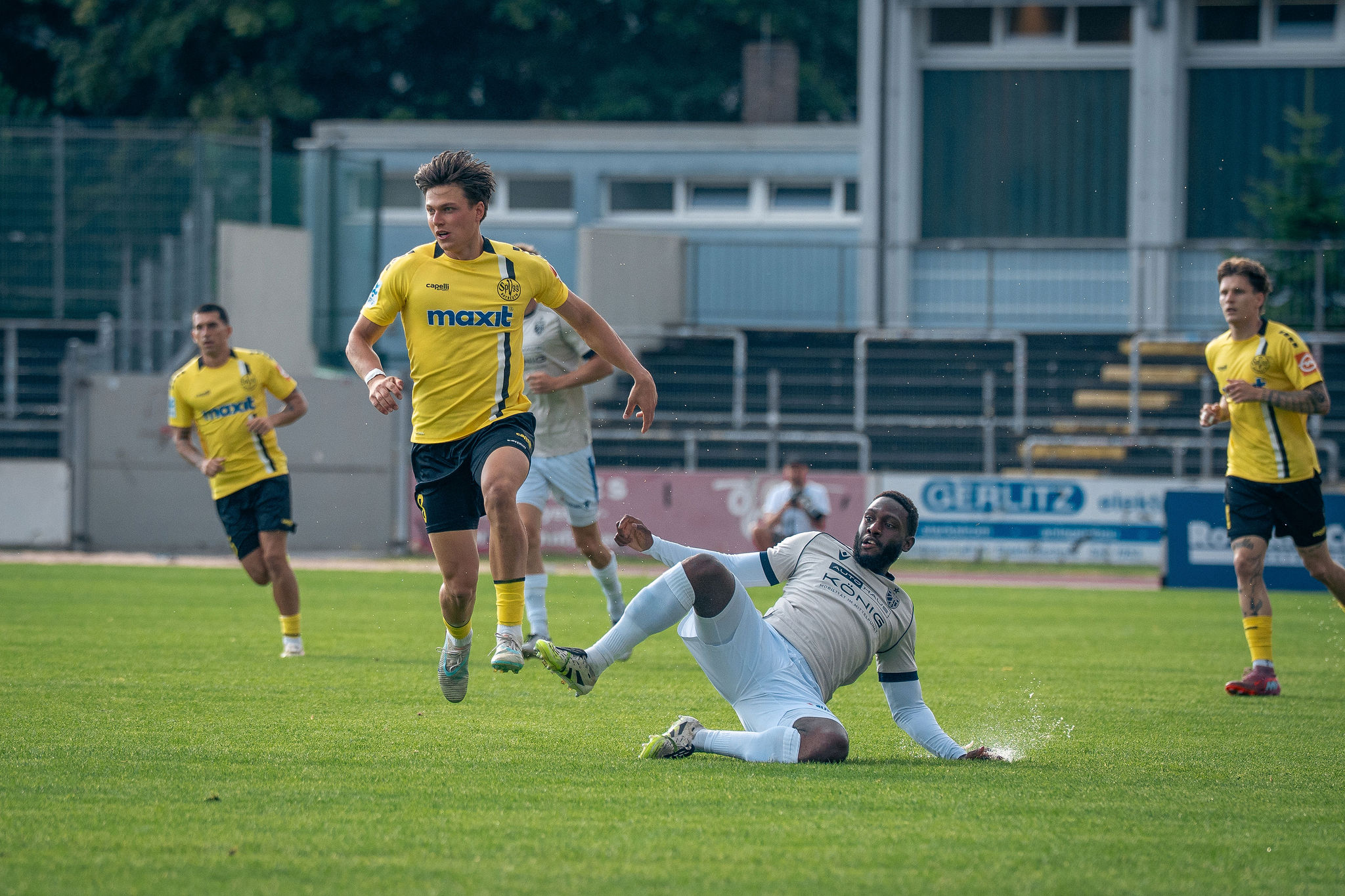 Patrick Scheder im Spiel gegen Carl Zeiss Jena