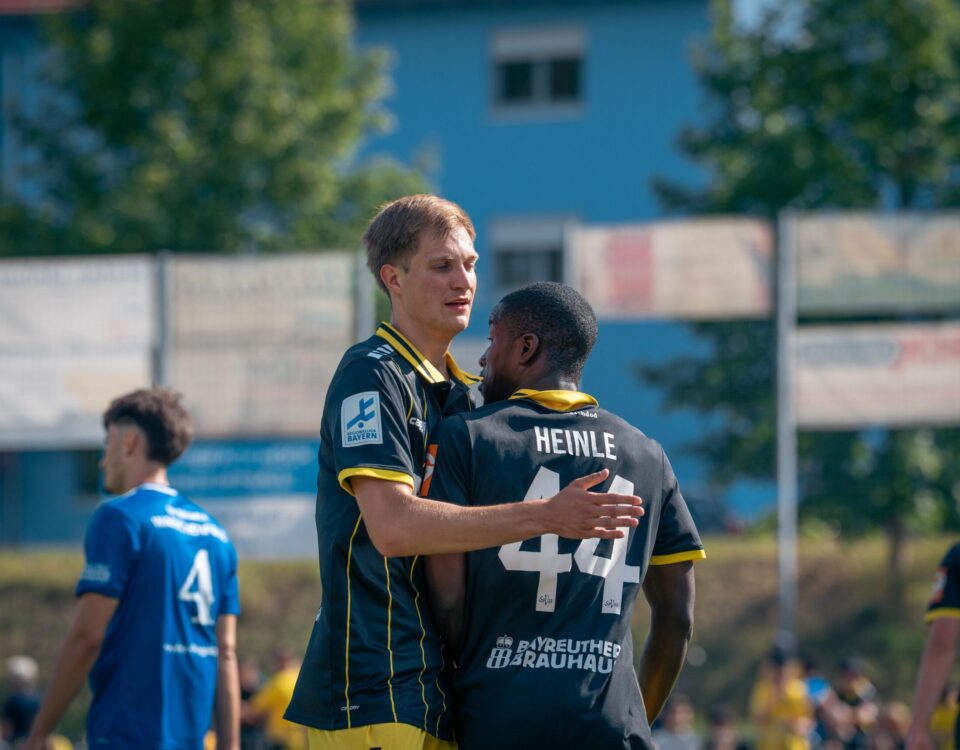Levis Kraus und Adrian Heinle im Spiel gegen Waischenfeld