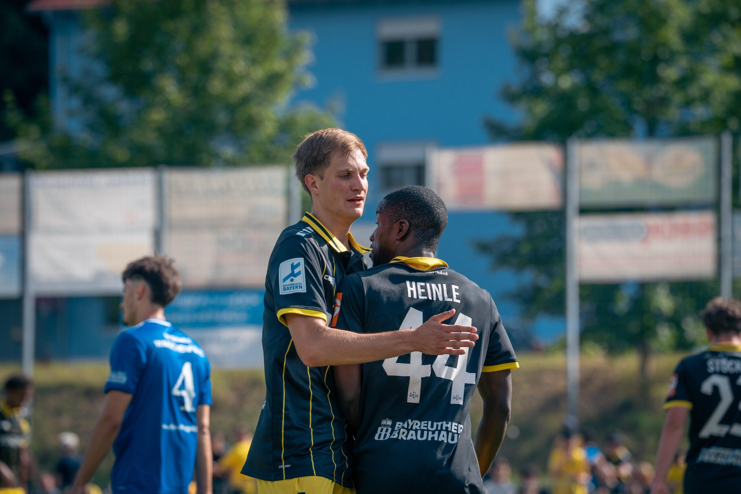 Levis Kraus und Adrian Heinle im Spiel gegen Waischenfeld