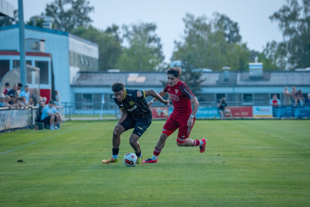Micah Ham im Spiel gegen den TSV Kornburg Micah Ham im Spiel gegen den TSV Kornburg