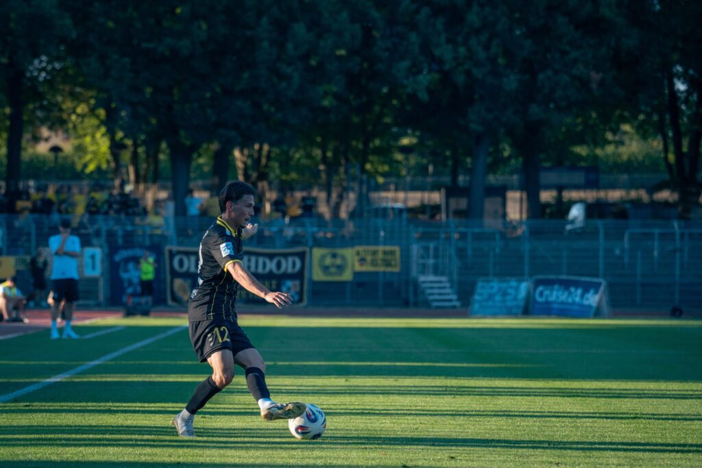 Pierre Weber am Ball Pierre Weber am Ball
