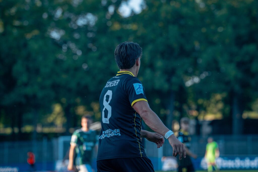Patrick Scheder gegen Schweinfurt Patrick Scheder gegen Schweinfurt