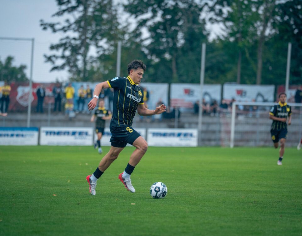 Patrick Scheder im Pokalspiel gegen Aubstadt