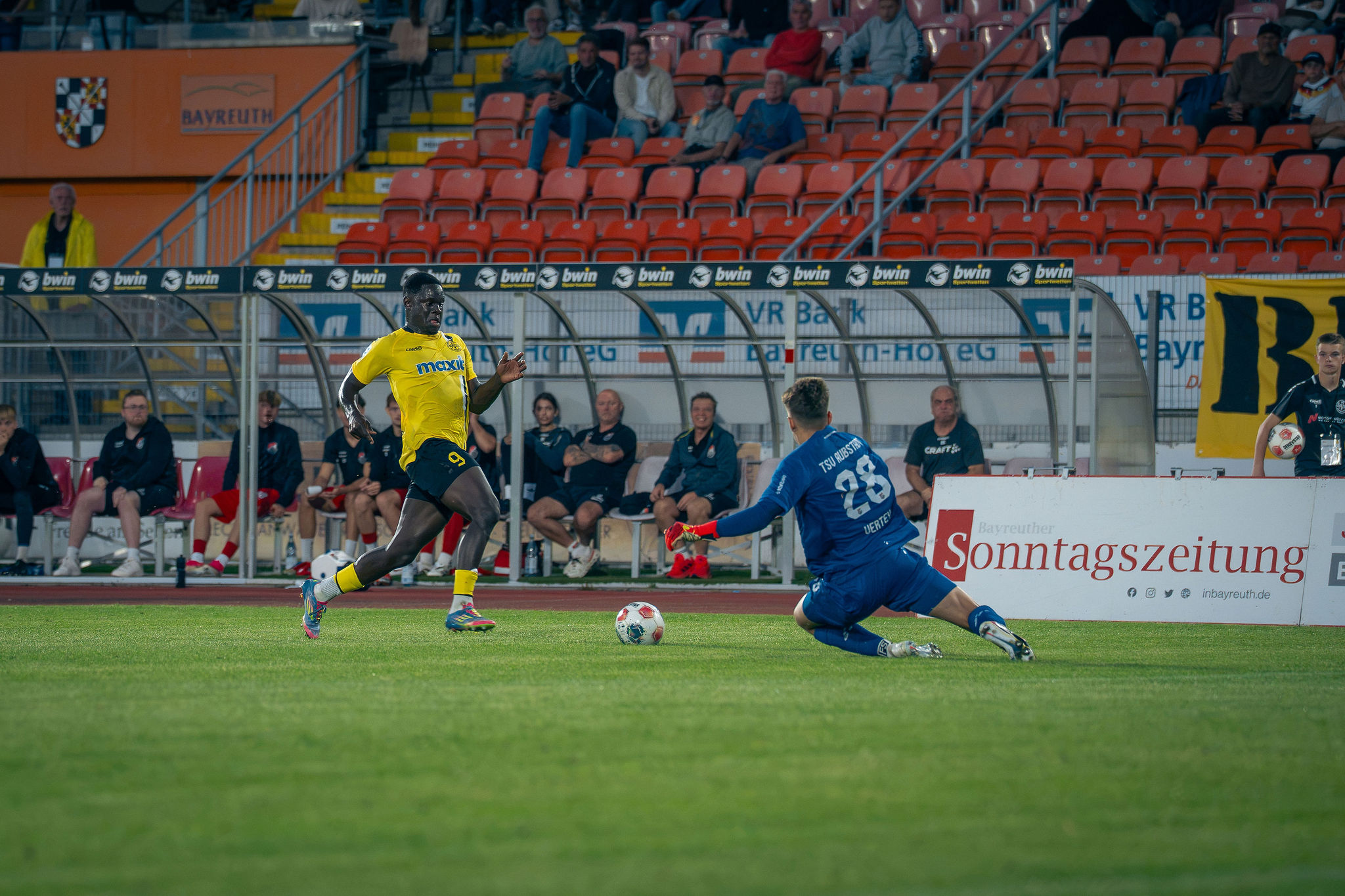 Kelvin Onuigwe gegen Aubstadt